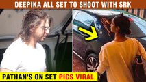 OMG! Deepika Joins ShahRukh On The Sets Of Pathan | Unseen Pics Viral