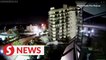 Miami condo collapse: Complex demolished as Hurricane Elsa looms