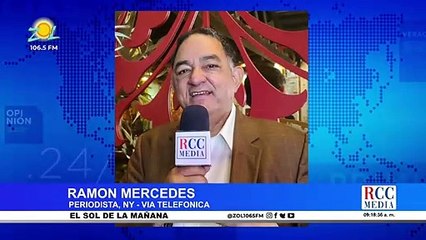 Télécharger la video: Ramon Mercedes reporta principales noticias de NY