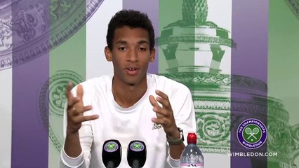 Wimbledon 2021 - Felix Auger-Aliassime : "C'est un beau moment dans ma vie. Je rêvais de jouer ces grands tournois quand j'étais enfant"