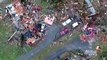 TEXAS TORNADO FEST - July 6, 2021 Nashville tornado - Drone footage shows incredible path of destruction and damage