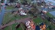 TEXAS TORNADO FEST - July 6, 2021 Raw drone video - Tornado damage in Nashville, Tenn.