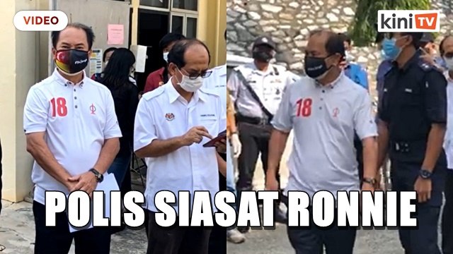 Halang tugas penjawat awam: Polis siasat Ronnie Liu