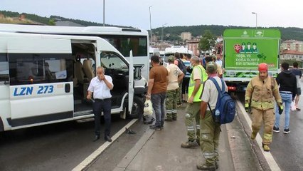 Son dakika gündem: MALTEPE'DE ZİNCİRLEME KAZA 2 YARALI