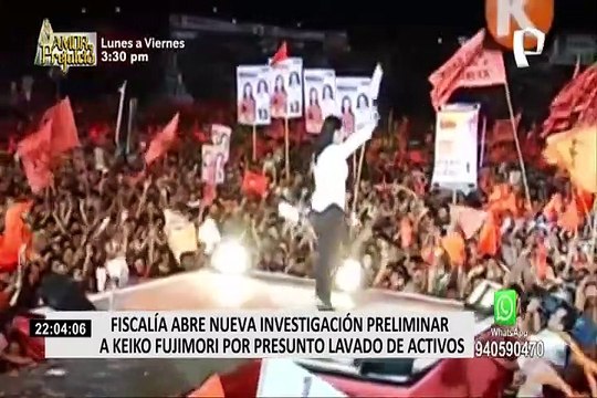 Keiko Fujimori: pedirán exclusión del fiscal Pérez en investigación abierta por audios de Montesinos