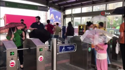 İstanbul güne yağmurla uyandı