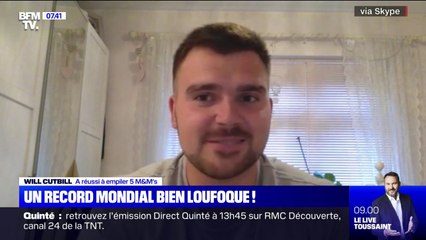 Un ingénieur anglais a réussi à empiler cinq M&M's, battant le record du monde