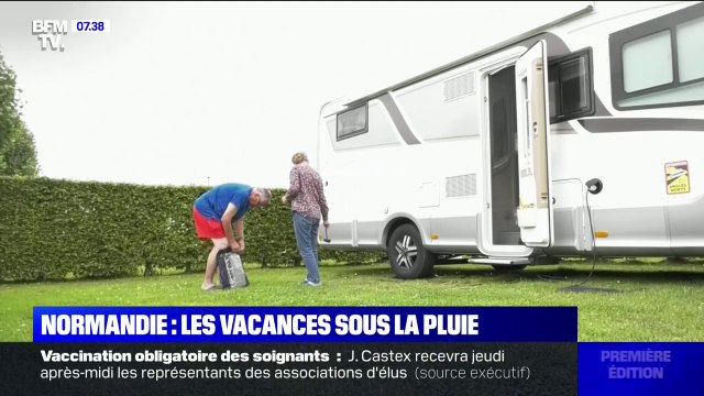 En Normandie, la météo désespère les vacanciers