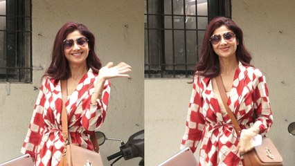 Shilpa Shetty मीडिया के सामने दिखी इतनी खुश ? Watch video | FilmiBeat