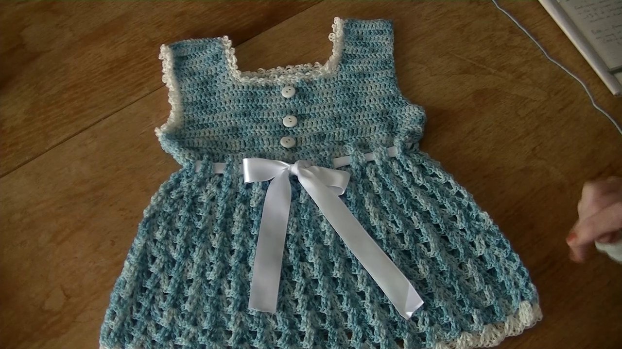 TUTO CROCHET Comment faire une robe d'été