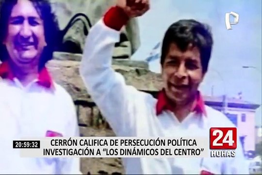 Vladimir Cerrón calificó de persecución política la investigación a Los Dinámicos del Centro