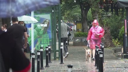 Caddebostan - Yağış etkili olmaya devam ediyor