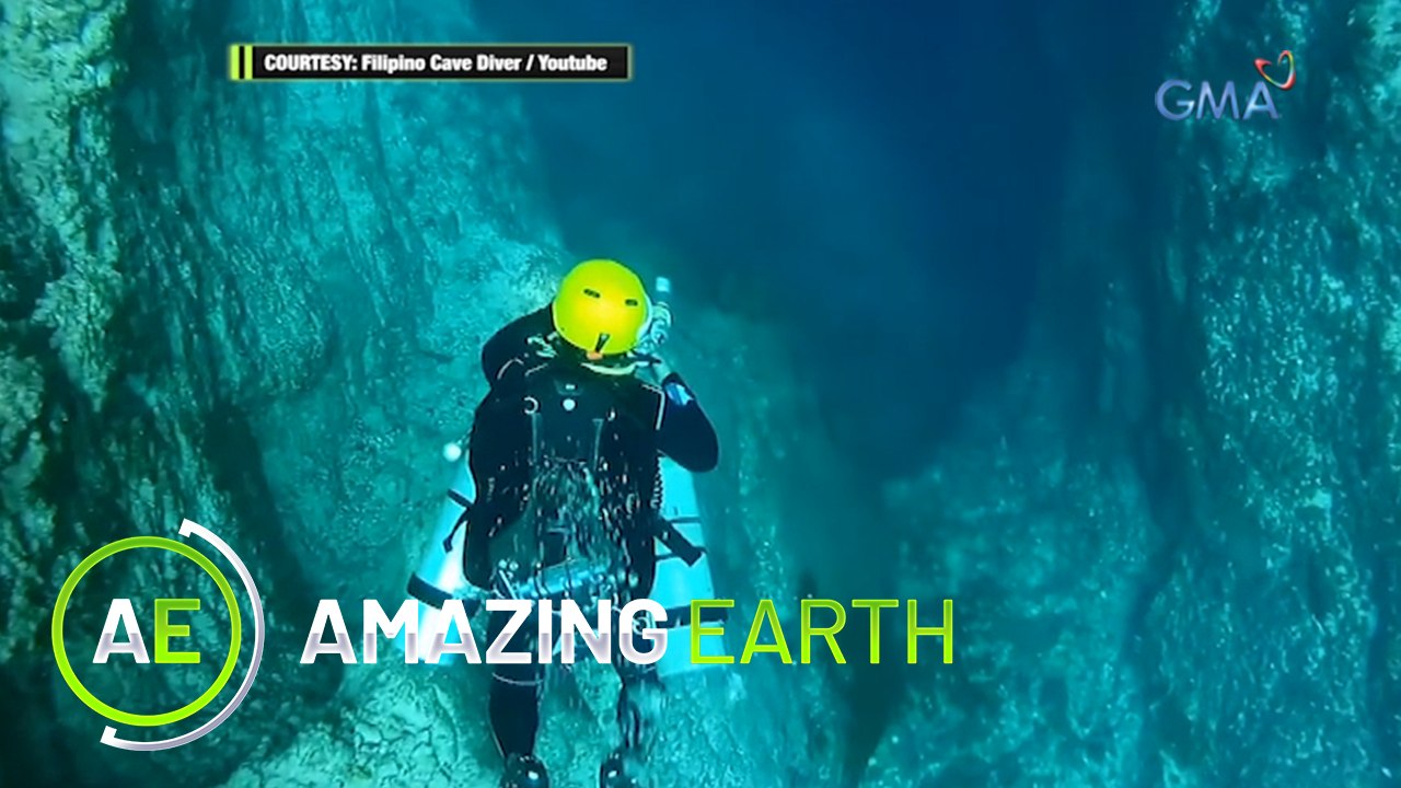 Amazing Earth: Exploring the mysterious underwater cave of Hinatuan Enchanted River