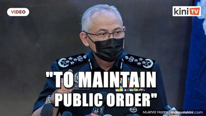 IGP: Police deploy GOF team to Raub to maintain public order