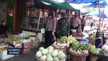 Sidak PPKM Darurat di Pasar Karangayu