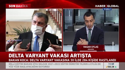 Bakan Koca duyurdu: Delta Plus Türkiye'de 3 ilde görüldü