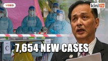 Klang Valley worsens - 7,654 new Covid-19 cases