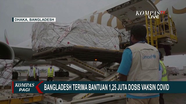 Bangladesh Terima Bantuan 1.25 Juta Dosis Vaksin Corona Moderna