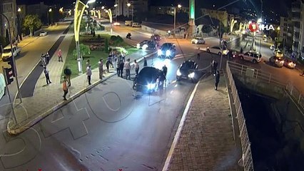 Tokat'ta trafik kazaları KGYS kameralarına yansıdı