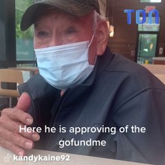 Un vieil homme obligé de travailler à McDo, il reçoit un soutien pour prendre sa retraite