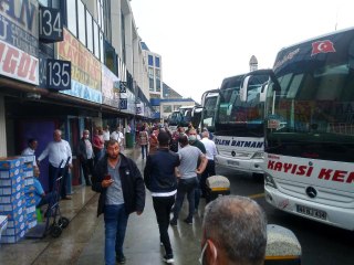 Bayram öncesi otogarda yoğunluk devam ediyor