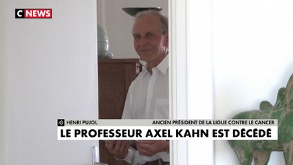 Henri Pujol : «Axel Kahn était heureux de vivre»