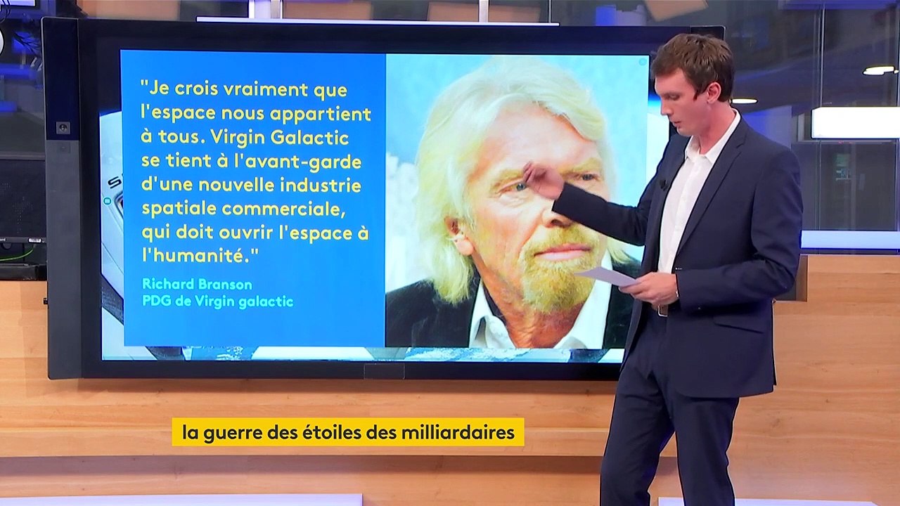 La course à l'espace des milliardaires Branson, Bezos et Musk