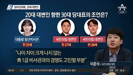 국민의힘 젊은피? 30대 당 대표·20대 대변인