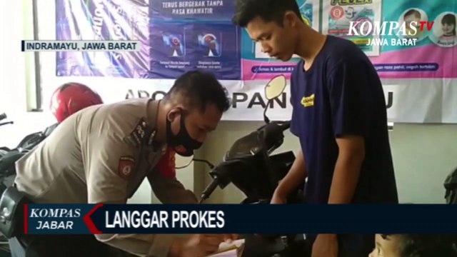 Warga Indramayu Langgar Prokes, Satgas Bertindak