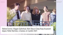 Cannes 2021 : Mylène Farmer tout sourire pour sa première apparition au Festival !