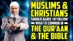 Muslims and Christians should agree to follow what is Common in the Quran and the Bible - Dr Zakir