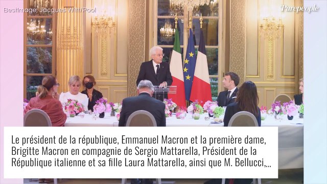 Monica Bellucci, sublime en Dior : elle retrouve Carole Bouquet pour un chic dîner à l'Elysée