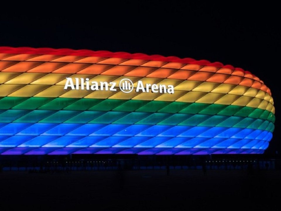 Uefa: Münchner EM-Arena darf nicht in Regenbogenfarben leuchten