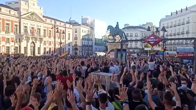 Manifestation à Madrid après un meurtre homophobe : «Laissez-nous pleurer Samuel !»