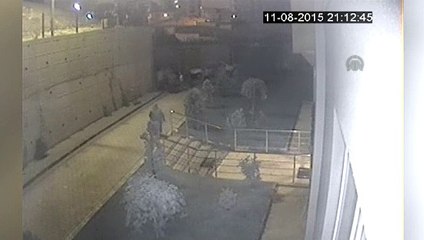 Bıçaklı kavga güvenlik kamerasında