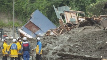 Continúa la búsqueda de desaparecidos por las lluvias torrenciales en Japón