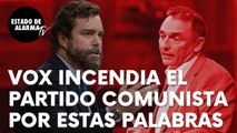 Vox incendia el Partido Comunista tras estas palabras sobre su líder Enrique Santiago: “Bienvenido”
