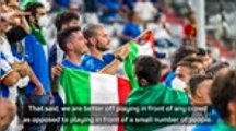 No Italian fans at Wembley 'very unfair' - Mancini