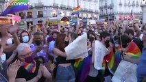 احتجاجات في إسبانيا بعد مقتل شاب مثلي