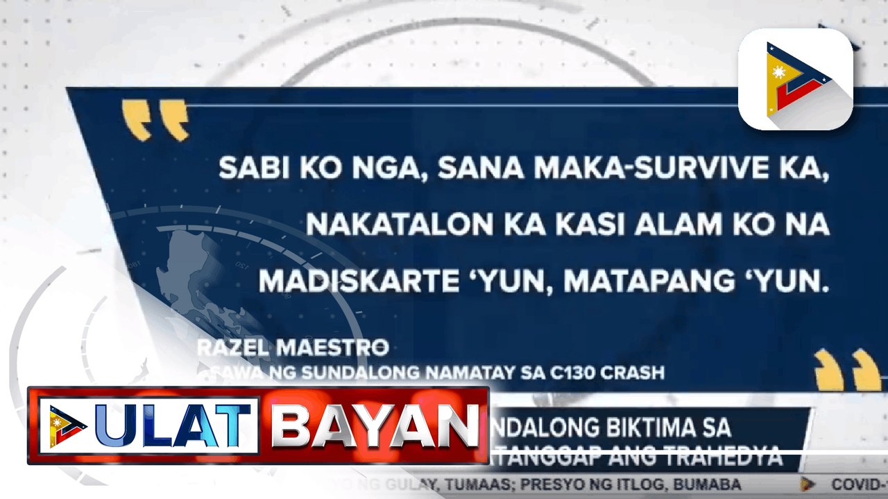 AFP, aminadong nahihirapan sa identification ng mga labi sa C130 crash; 36 na katawan, ‘di pa natutukoy; DNA testing at dental records, sinimulan nang gamitin para mapabilis ang identification ng mga labi