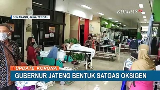 Ganjar Pranowo Bentuk Satgas Oksigen untuk Antisipasi Lonjakan Permintaan