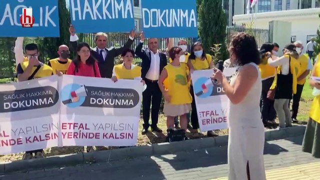Şişli Etfal Dayanışması, 30 bin imzayı Sağlık Bakanlığı’na verdi: “Özel hastanelere mahkum olmak istemiyoruz”
