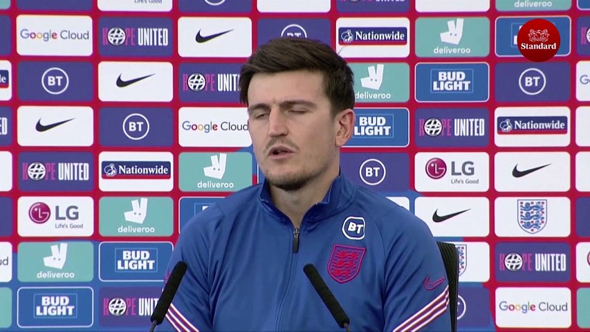 Euro 2020- England news conference (Maguire)
