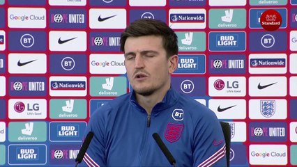 Euro 2020- England news conference (Maguire)