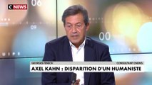 Georges Fenech réagit au décès du généticien Axel Kahn : «Je retiens son sens de l’éthique et cette attitude exemplaire face à la mort, exemplaire pour nous tous»