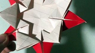 origami star / paper star / handmade star / diy star demo