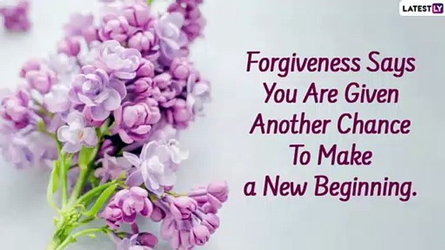 Global Forgiveness Day 2021 Meaningful Sayings on Forgiveness That Will Inspire You to FORGIVE