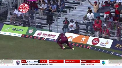 Edmonton Royals VS Cricket West Indies B Team Highlights 2018 GT20 Canada Season 1 Match 5