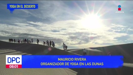 ¡Yoga en el desierto de Chihuahua! Para superar la pandemia
