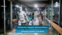 Alcaldesa pide ayuda por daños en hospital tras tormenta en Atizapán